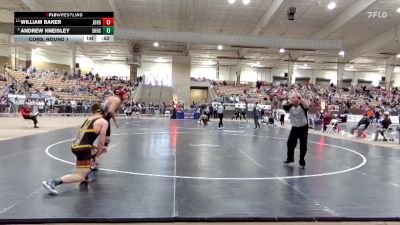 AA 157 lbs Cons. Round 1 - Andrew Kneisley, Science Hill High School vs William Baker, John Overton High School