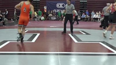 132 lbs Round 3 - Justin Moore, Solon vs Caden Pederson, North Polk