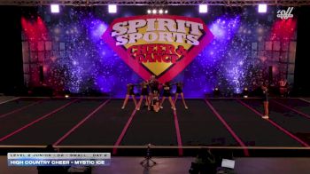 High Country Cheer - Mystic Ice [2026 L2 Junior - D2 - Small Day 2] 2026 Spirit Sports Colorado Springs Nationals