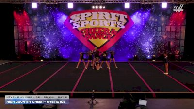 High Country Cheer - Mystic Ice [2026 L2 Junior - D2 - Small Day 2] 2026 Spirit Sports Colorado Springs Nationals