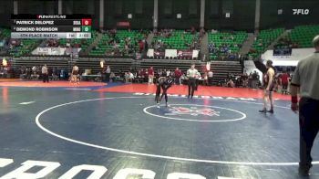 6A 157 lbs 5th Place Match - Patrick Delopez, Southside Gadsden vs Demond Robinson, Minor