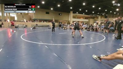 285 lbs 6th Wrestleback (32 Team) - Jackson Peak, BRAWL Black vs Eli Nicholas, Team Shutt Weston