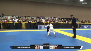 Kylena Jo Tsosie vs Dahlia Evelyn Nolan 2026 IBJJF Jiu-Jitsu CON International