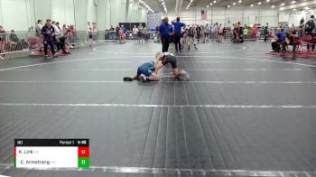 80 lbs Quarterfinal - Chace Armstrong, MAYO QUANCHI vs Kyle Link, SMWC Wolfpack