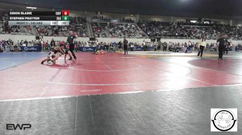 100 lbs Consi Of 32 #2 - Orion Blaine, Central Middle School vs Stephen Praytor, Salina