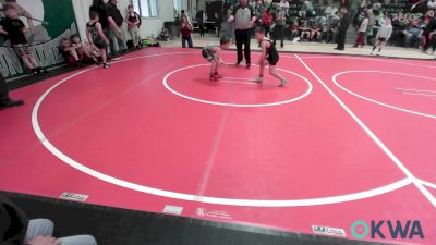 64 lbs Consolation - Brody Lundberg, Stilwell vs Chance Taylor, Brushy Wrestling Club