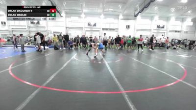 S-102 lbs Quarterfinal - Dylan Daugherty, OH vs Dylan Osolin, OH