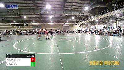 175 lbs Quarterfinal - Michael Ramirez, Big Game Wrestling Club vs Ari Rupe, Caveman Wrestling