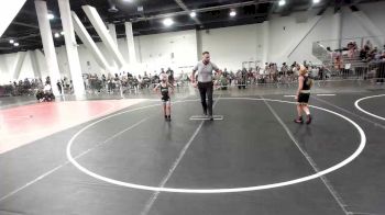 61 lbs Round Of 16 - Jaxson Cole, Yucaipa Thunder WC vs Frank Molinaro, Rising Sun WC