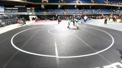 6A 235 lbs Cons. Round 2 - Zakhia Burke, Prosper Rock Hill vs Sydney Layton, League City Clear Falls