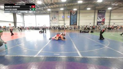 152 lbs Round Of 32 - Isabella Moreno, TX vs Sawyer Ward, TN