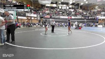 115 lbs Cons. Round 2 - Arianna Ebner, Phillipsburg HS vs Camry Ney, Russell HS