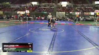 Champ. Round 2 - Senja Lyngby-Cox, Billings Senior Girls vs Robin Leidholt, Custer County Girls