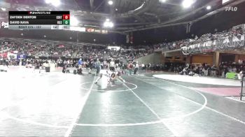 157 lbs Cons. Round 1 - Zayden Denton, Centennial vs David Nava, Hillsboro