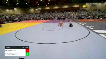 132 lbs Round Of 16 - Miles Kohler, Wasatch Wrestling Club vs Tanner Frothinger, Suples Wrestling Club