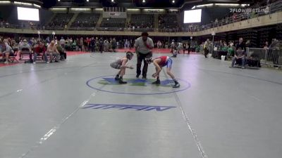 90 lbs Quarterfinal - Aiden Yarnell, Chambersburg vs Brayden Clark, Berlin