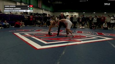 132 lbs Consi Of 8 #2 - Chris Huerta, CA vs Demetrios Carrera, IL