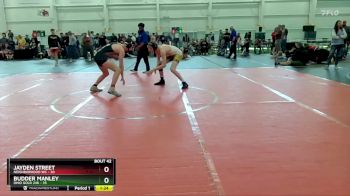 140 lbs Round 9 (10 Team) - Jayden Street, Neighborhood WC vs Budder Manley, Ohio Gold 24K
