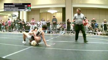 132 lbs Consi Of 64 #2 - Isiah Estrada, Socorro Warrior Wrestling/New Mexico Bad Boyz vs Maddox Dalebout, Team Thunder