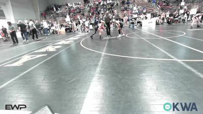 85 lbs Consi Of 8 #1 - Jett Manning, Barnsdall Youth Wrestling vs Hailen Hiner, Pawnee Wrestling Club