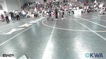 85 lbs Consi Of 8 #1 - Jett Manning, Barnsdall Youth Wrestling vs Hailen Hiner, Pawnee Wrestling Club