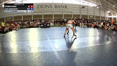 113 lbs Lytning Hazen, California vs Alex Marchetti, Pennsylvania Red