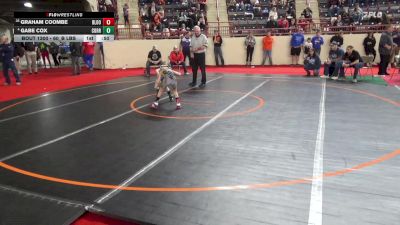 60_B lbs Consi Rd 1 32 #2 - Graham Coombe, Bloomsburg vs Gabe Cox, Corry