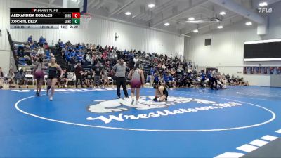 138 lbs 2nd Wrestleback (8 Team) - Alexandria Rosales, Oak Grove High School vs Xochitl Deza, Long Beach