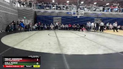 117 lbs Cons. Round 1 - Tinley Anderson, Small Town Wrestling vs Kaila Munoz, 208 Badgers