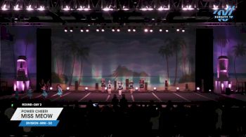 Power Cheer! - Miss Meow [2025 L1 Mini - D2 Day 2] 2025 The American Open Orlando Nationals