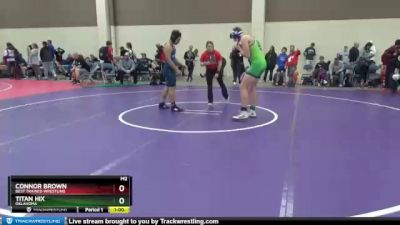 187 lbs Round 4 - Titan Hix, Oklahoma vs Connor Brown, Best Trained Wrestling
