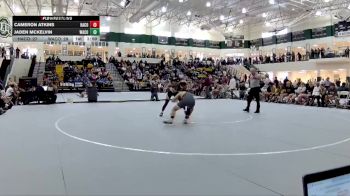 144 lbs Semis & 3rd Wb (16 Team) - Cameron Atkins, Harris County vs Jaden McKelvin, Ware County