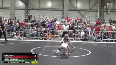 61 lbs Semifinal - Nash Johnson, Greater Heights Wrestling Club vs Raif Boltz, Renegades