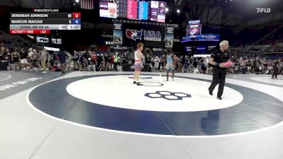 165 lbs Cons. Rd Of 64 - Jeremiah Johnson, NC vs Marcus Macias, IL