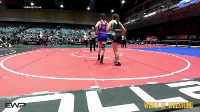 135 lbs Consi Of 16 #1 - Kaile Broyles, Union vs Laila Hawkins, Dethrone