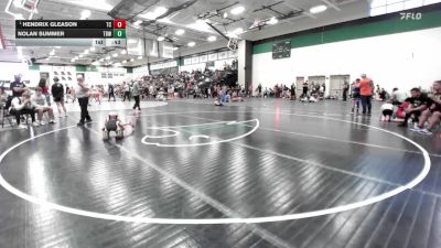 65 lbs Quarterfinal - Hendrix Gleason, Team Central vs Nolan Summer, The Best Wrestler