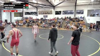 157 lbs Cons. Round 2 - Jessie Franklin, Wabash vs Bryce Doss, Unattached-Indianapolis