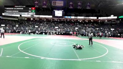 70 lbs Champ. Round 1 - Wesson Lillibridge, TVY2 vs Roger Roman, MED1