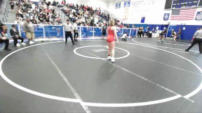 155 lbs Semifinal - Karina Camera, San Dimas vs Sophia Villanueva, Redondo Union