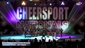 Express Cheer - Explosion [2026 L1 Junior - Small - B Day 1] 2026 CHEERSPORT National All Star Cheerleading Championship