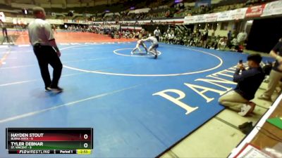 149 lbs Semis & Wb (16 Team) - Tyler Debnar, St. Vincent vs Hayden Stout, Buena Vista