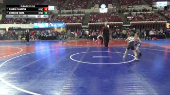 66 lbs Cons. Round 3 - Bjorn Chaffin, Heights Wrestling Club vs Connor Abel, Worland Wrestling Club