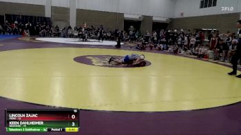 80 lbs Semis (4 Team) - Lincoln Zajac, Pierz vs Keen Dahlheimer, Brainerd