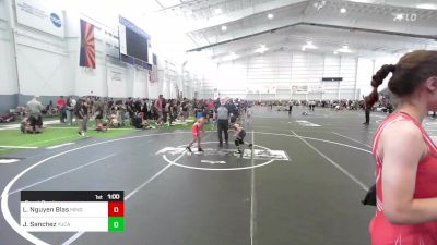 57 lbs Consolation - Leo Nguyen Blas, Mingus Mountain Wrestling vs Joaquin Sanchez, Yucaipa Thunder WC