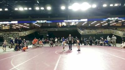 71 lbs Quarterfinal - Kingston Mason, Tampa Bay Tigers WC vs Saleh Halum, Team Barracuda