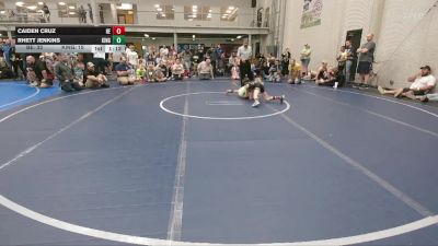 52 lbs Round 3 (6 Team) - Caiden Cruz, Brawler Elite vs Rhett Jenkins, Kings