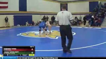 133 lbs Champ. Round 2 - Owen Woolcott, M2 Training Center vs Dawsen Yates, Alfred State