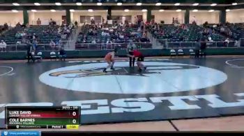 150 lbs Cons. Round 4 - Cole Barnes, Rockwall Williams vs Luke David, Lovejoy Willow Springs