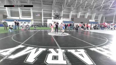 100-110 lbs Round 3 - Harper Hyita, Cougars Wrestling Club vs Laila Carter, Cougars Wrestling Club