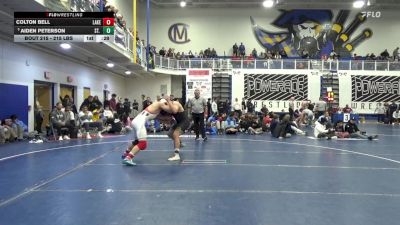 215 lbs 5th Place - Colton Bell, Lake Highland Prep-FL vs Aiden Peterson, St. Edward-OH